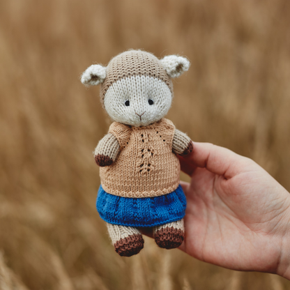 Emma Sheep | Hand Knitted Sheep Toy