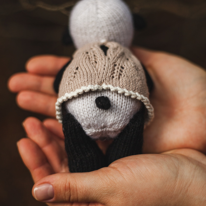 Mei Panda | Hand Knitted Panda Toy