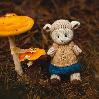 Emma Sheep | Hand Knitted Sheep Toy