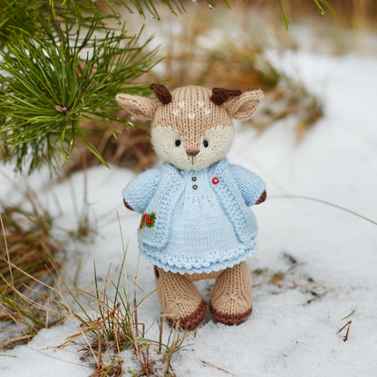 Willow Deer | Hand Knitted Christmas Deer