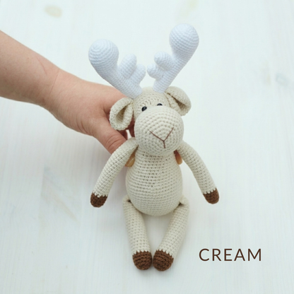 Moose | Hand-Knitted Moose Toy