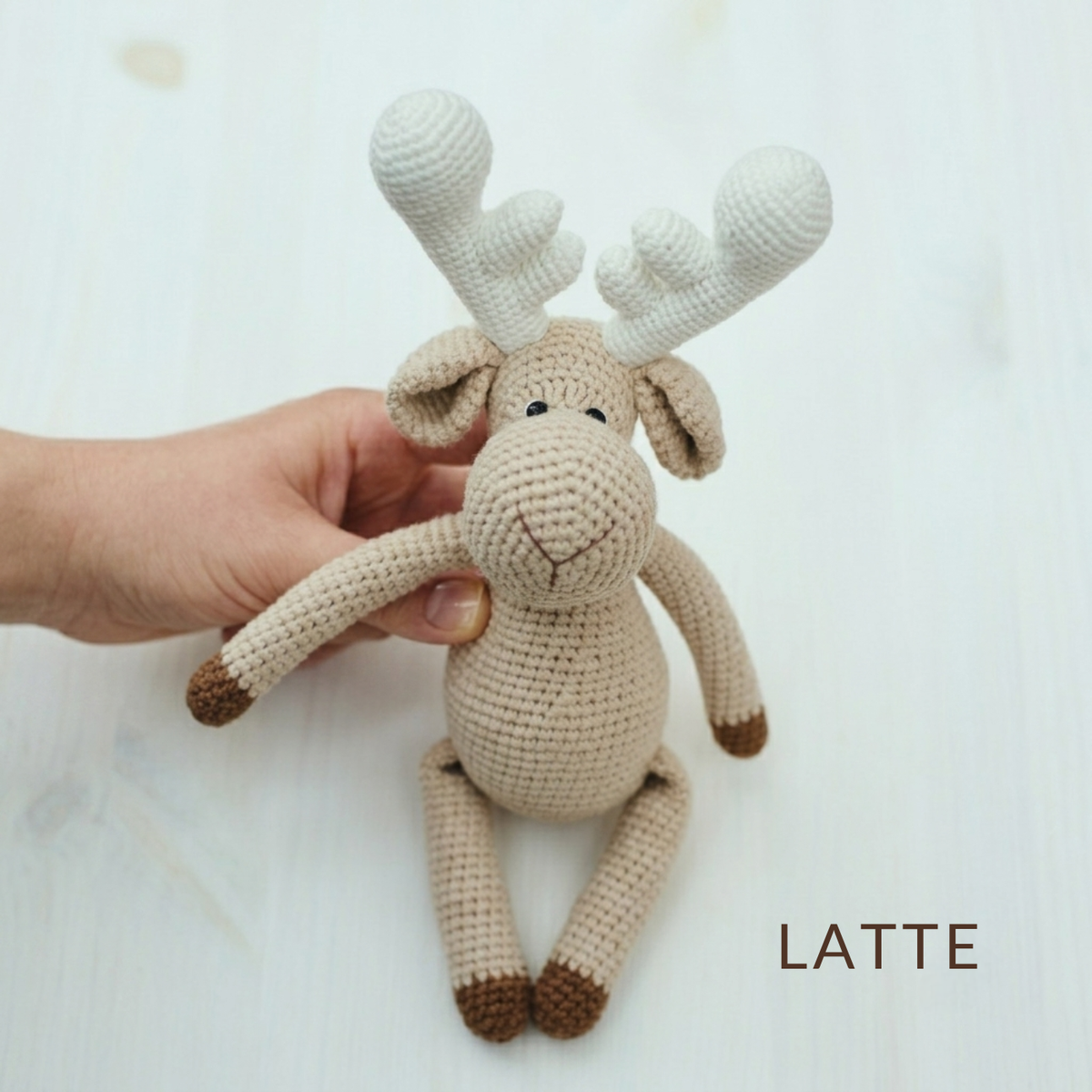 Moose | Hand-Knitted Moose Toy
