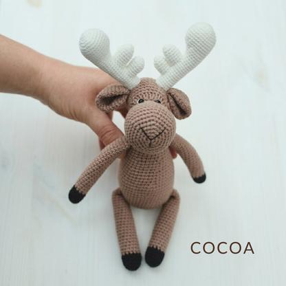 Moose | Hand-Knitted Moose Toy