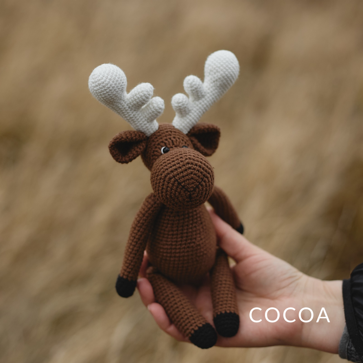 Moose | Hand-Knitted Moose Toy
