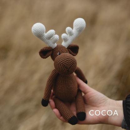Moose | Hand-Knitted Moose Toy
