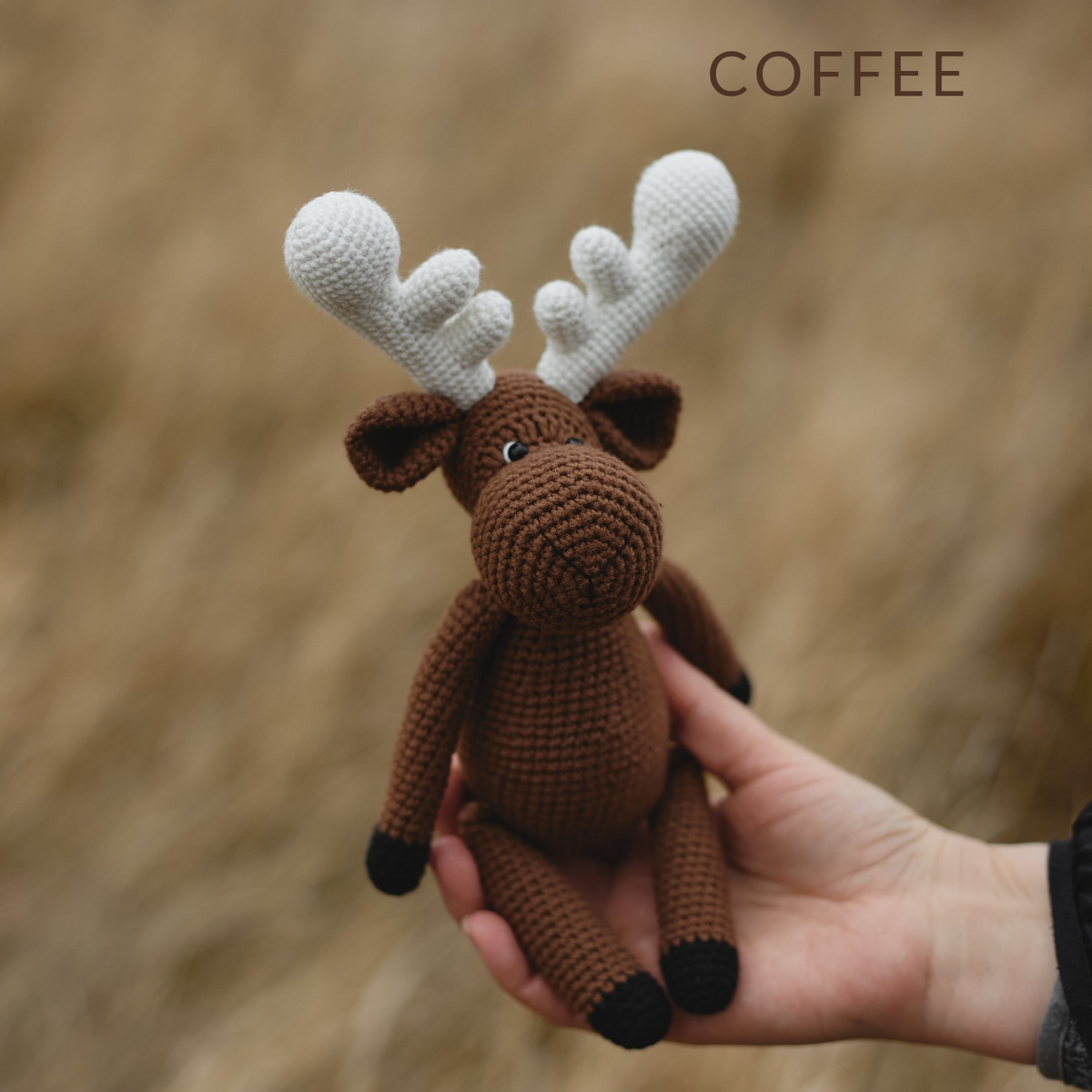 Moose | Hand-Knitted Moose Toy