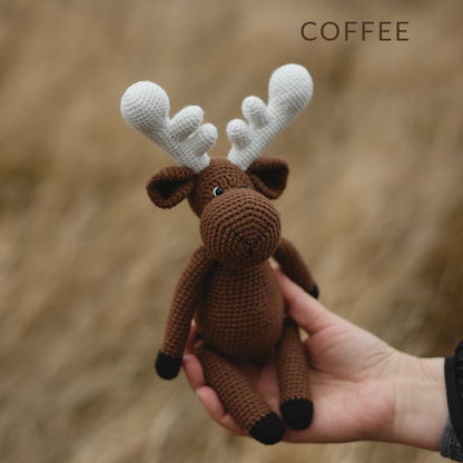 Moose | Hand-Knitted Moose Toy