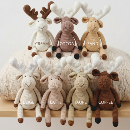Moose | Hand-Knitted Moose Toy