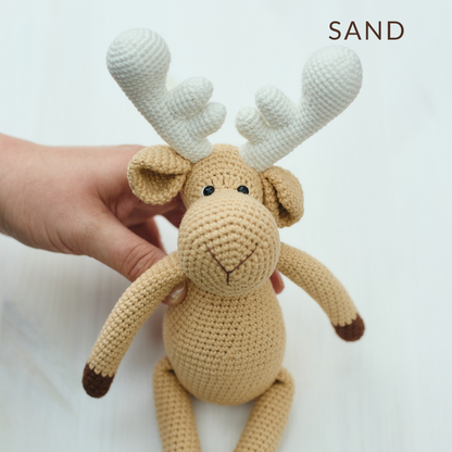 Moose | Hand-Knitted Moose Toy