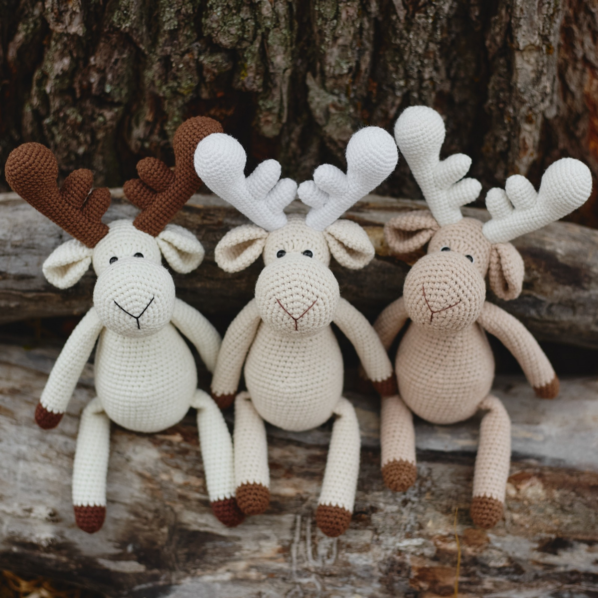 Moose | Hand-Knitted Moose Toy