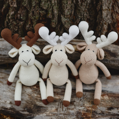 Moose | Hand-Knitted Moose Toy