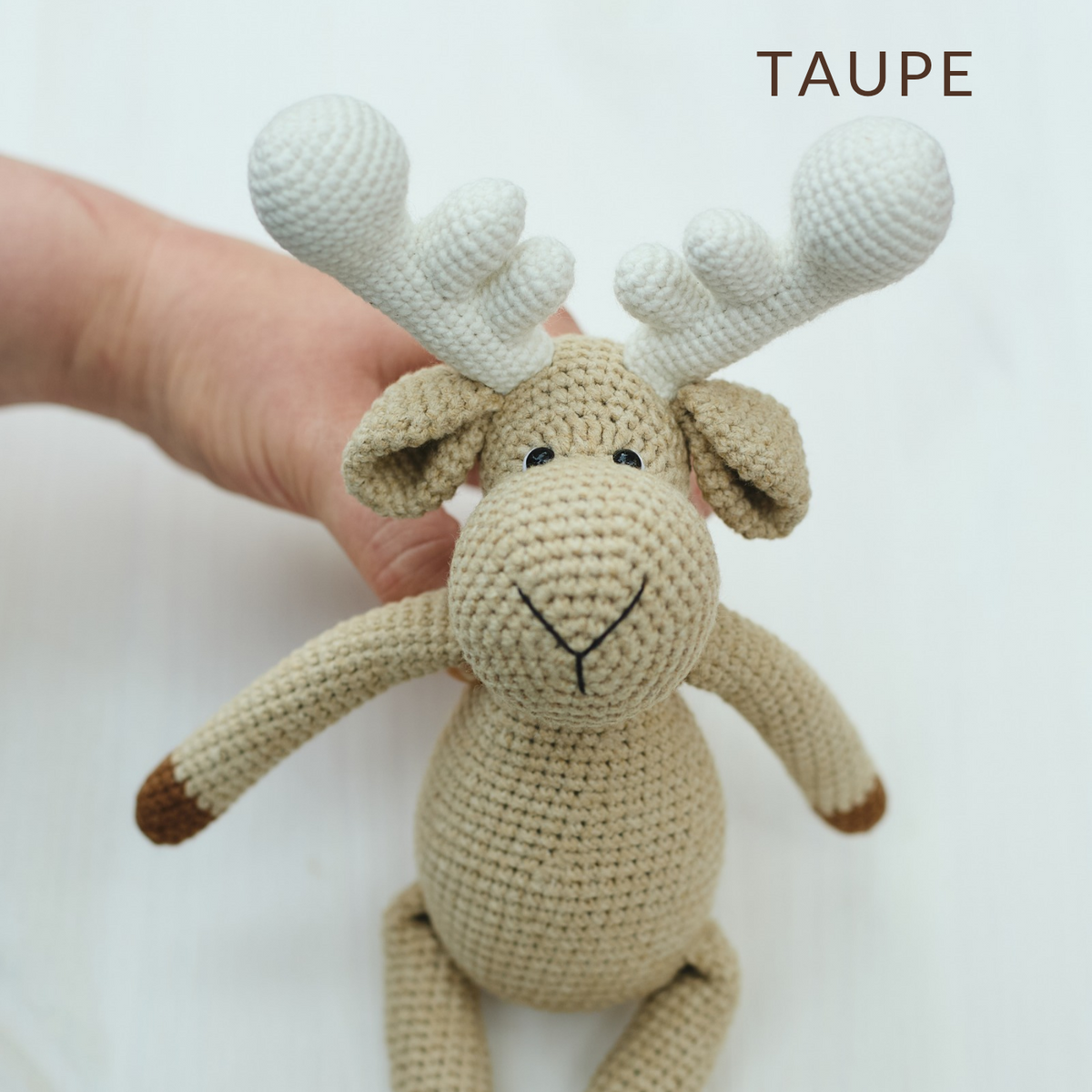 Moose | Hand-Knitted Moose Toy