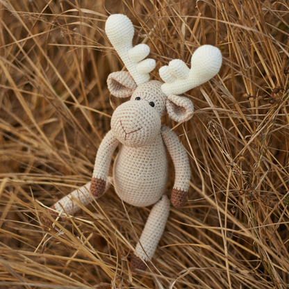 Moose | Hand-Knitted Moose Toy