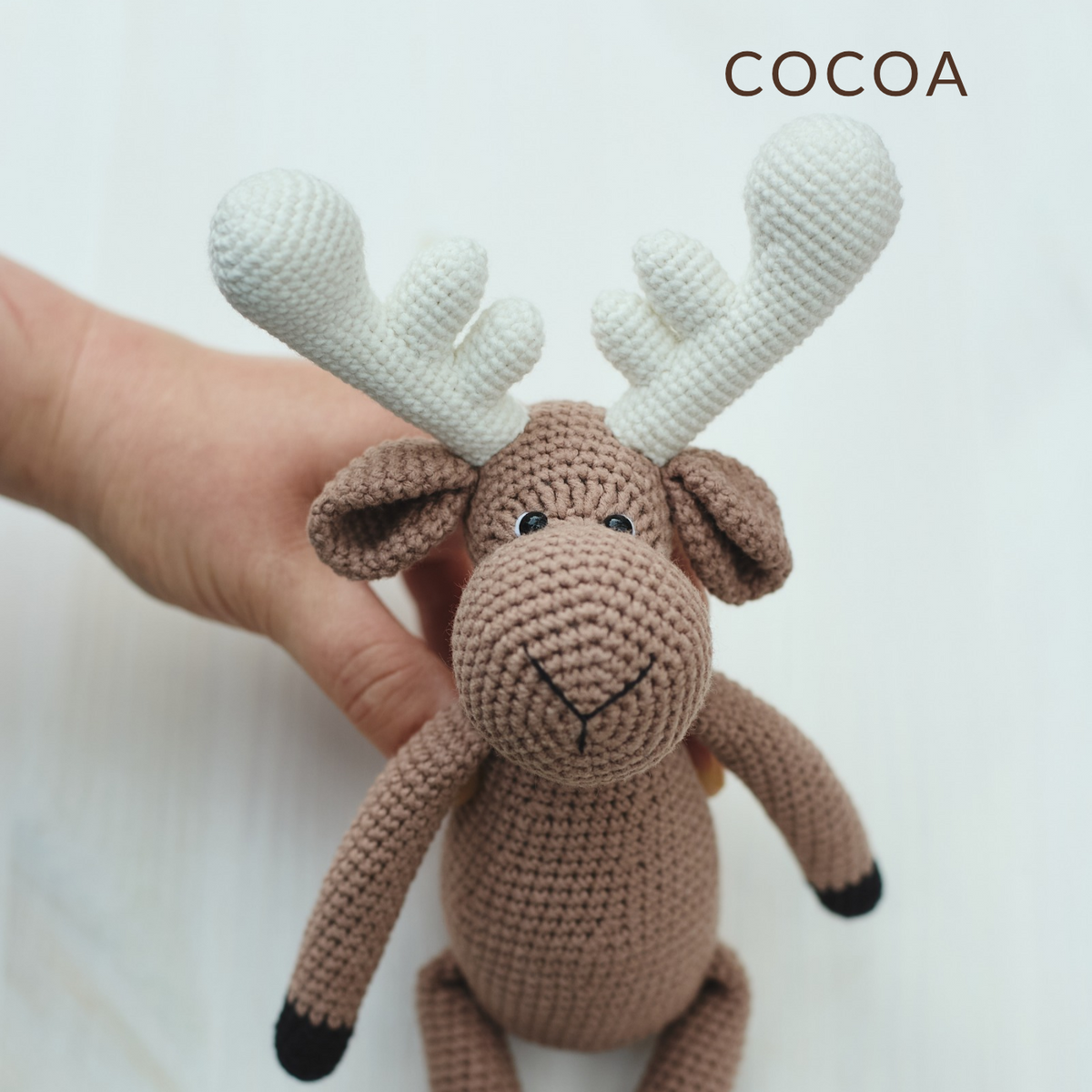 Moose | Hand-Knitted Moose Toy