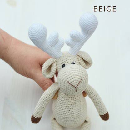 Moose | Hand-Knitted Moose Toy