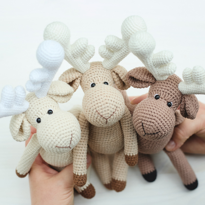 Moose | Hand-Knitted Moose Toy